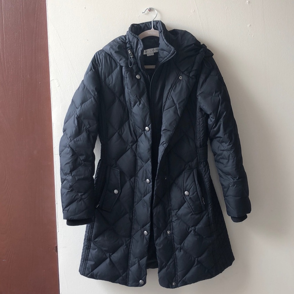 MAKE AN OFFER: Black puffer jacket size xs
